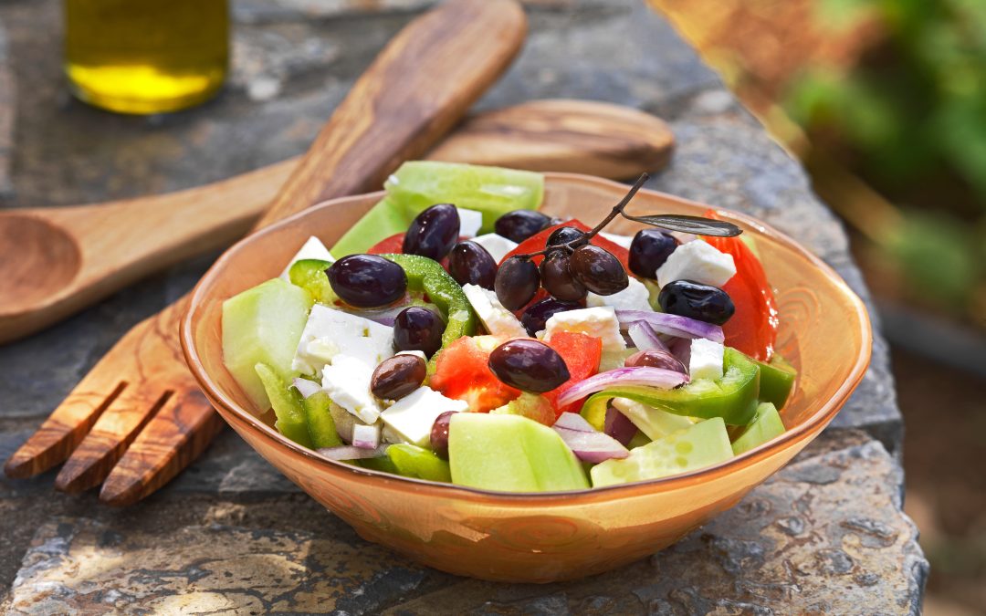 Greek salad with Kriška